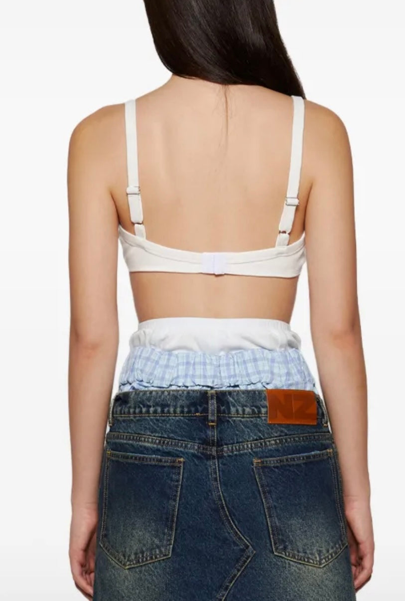 NATASHA ZINKO WHITE BRA