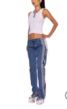Load image into Gallery viewer, PORTERHOUSE RAW WAIST JEANS IN VINTAGE BLUE
