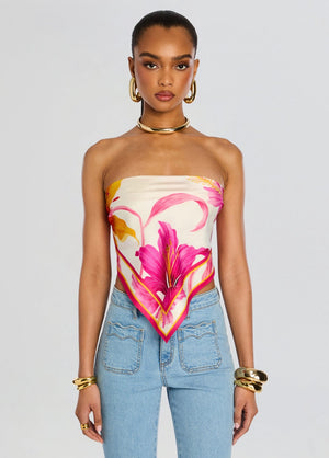 Olivia silk top