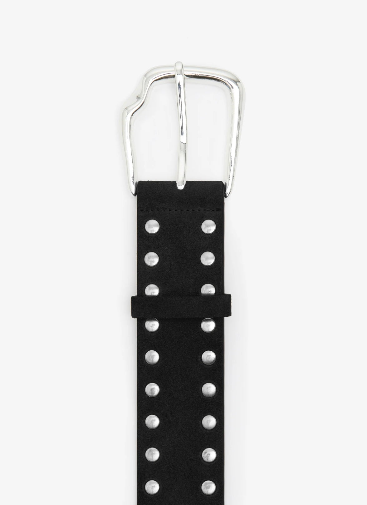MAVERICK SUEDE STUDDED BELT