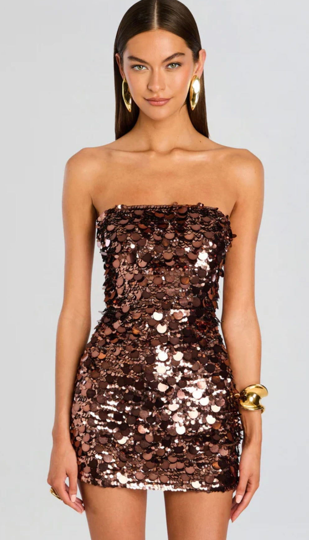 NOLIA SEQUIN EMBELLISHED DRESS