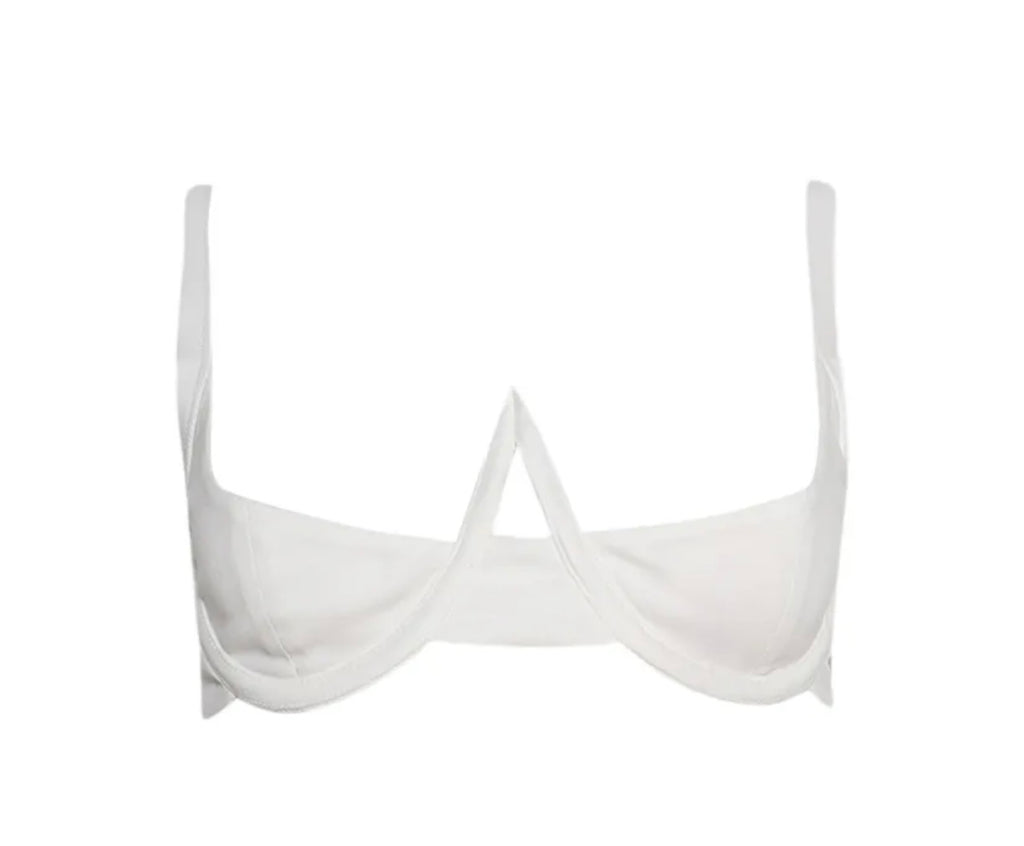 NATASHA ZINKO WHITE BRA