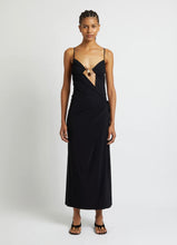 Load image into Gallery viewer, NEBULAR UNDERWIRE ASYMMETRICAL DRESS
