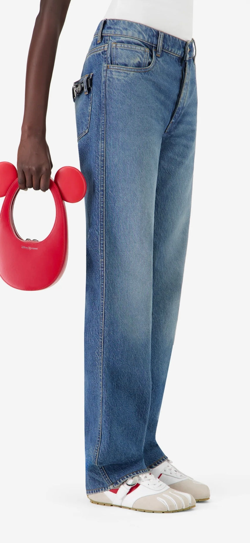 Denim Boyfriend Pants