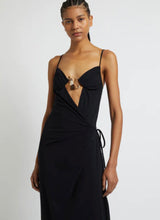 Load image into Gallery viewer, NEBULAR UNDERWIRE ASYMMETRICAL DRESS
