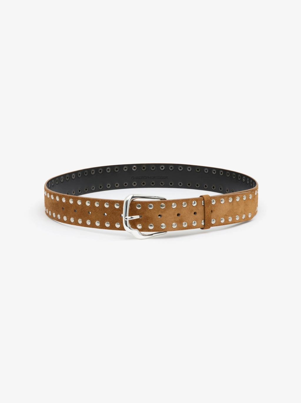 MAVERICK SUEDE STUDDED BELT