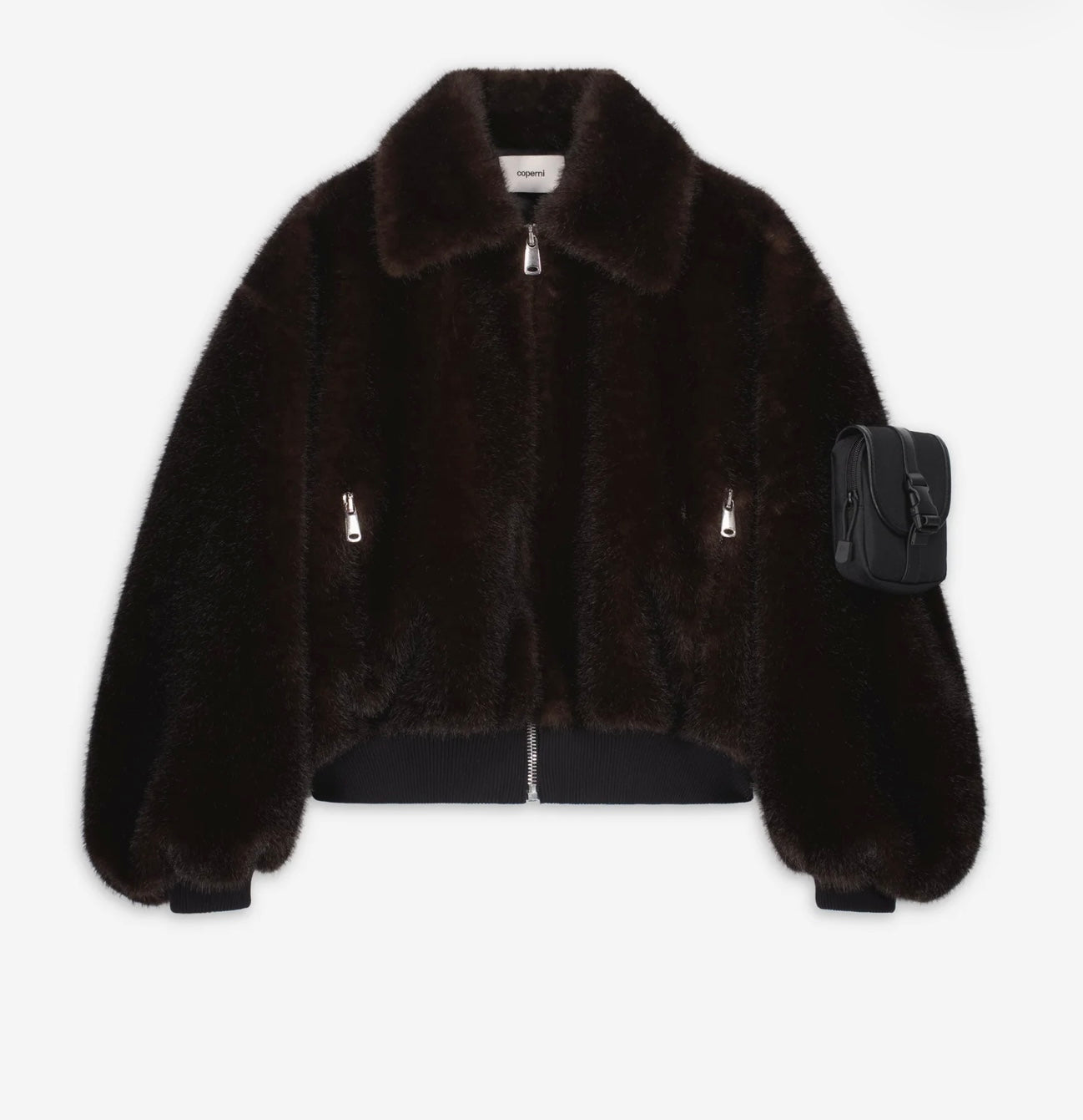 Faux Fur Bomber Jacket