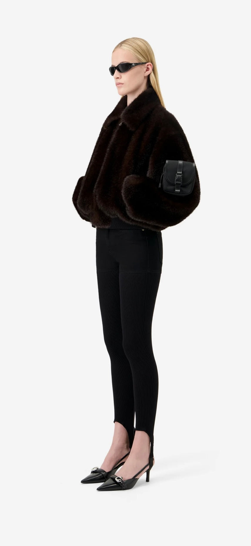 Faux Fur Bomber Jacket