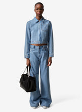 Load image into Gallery viewer, Wide Leg Denim Pants
