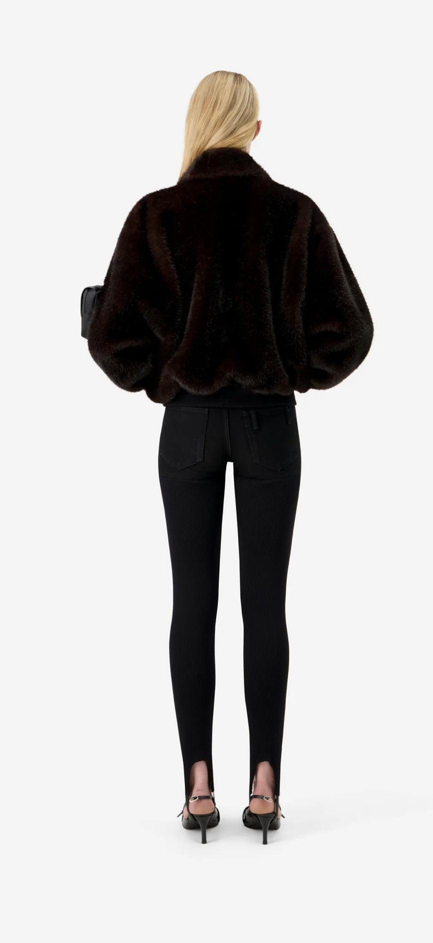 Faux Fur Bomber Jacket