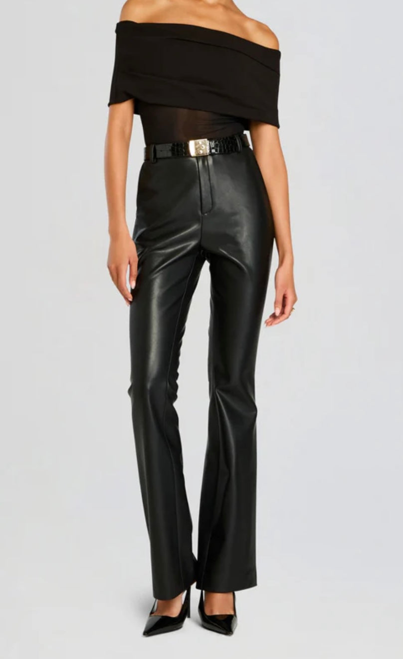 RONJA VEGAN LEATHER TROUSER