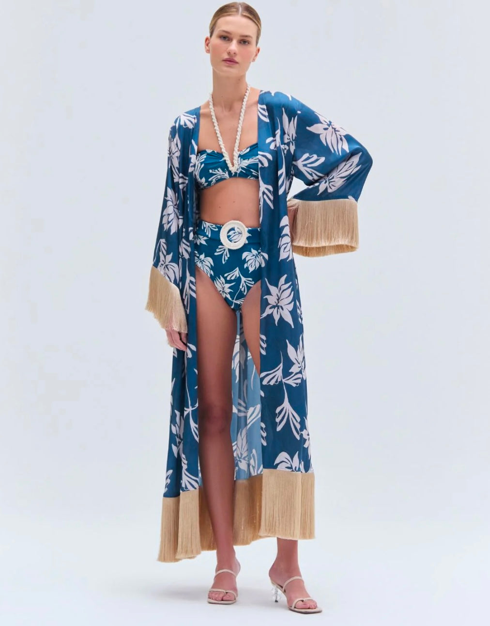ARTICHOKE FRINGE CAFTAN