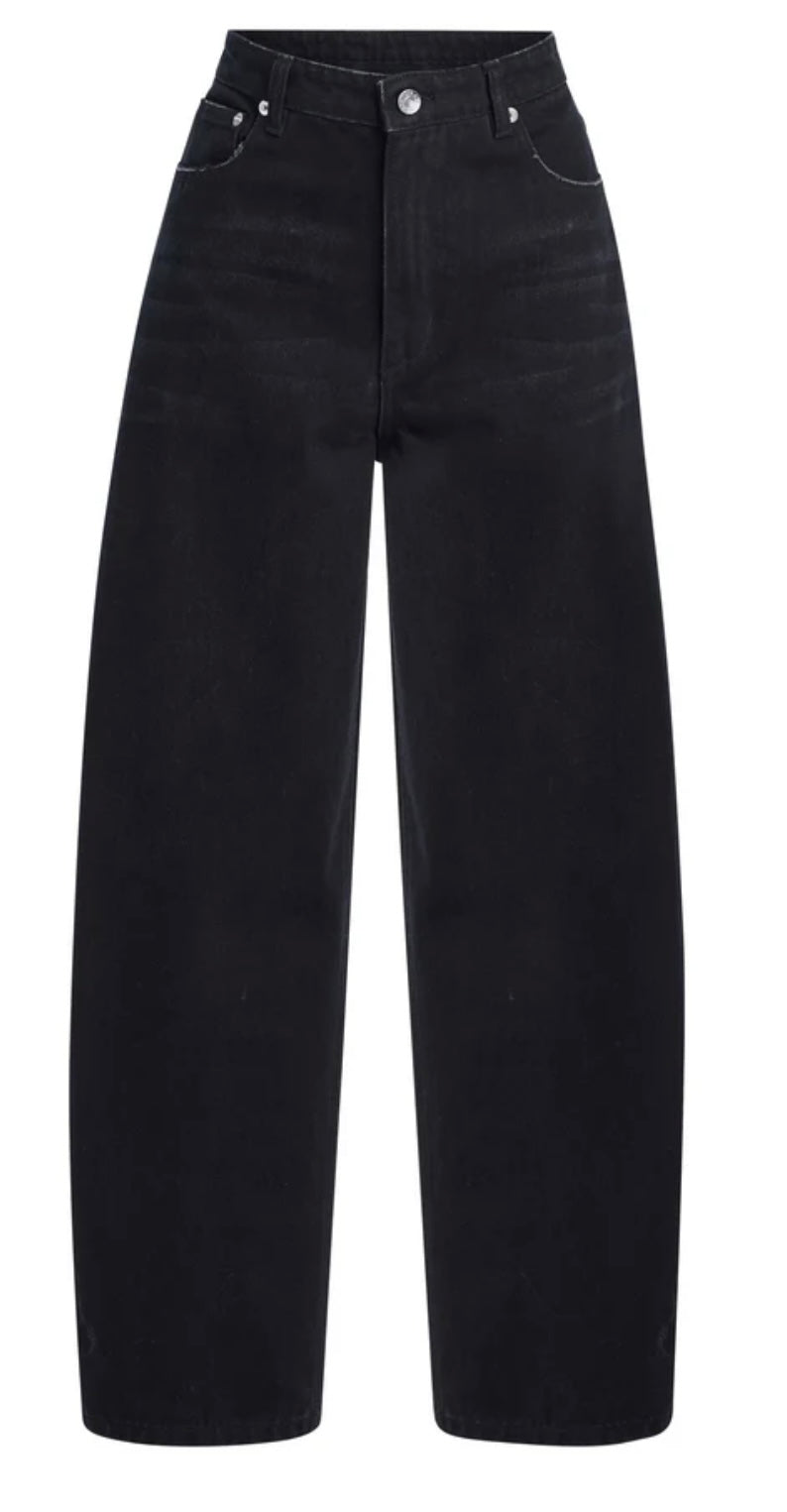 MARBEL MID RISE BARREL JEAN