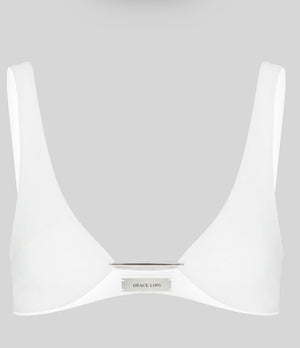 VERTEBRAE BRALETTE - WHITE