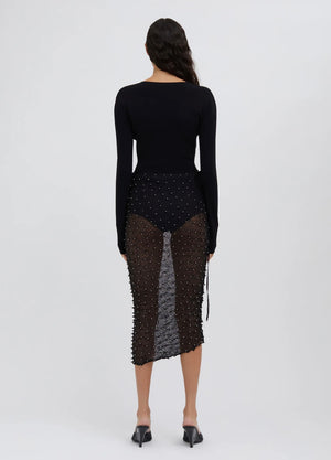 BRACKET KNIT BODYSUIT
