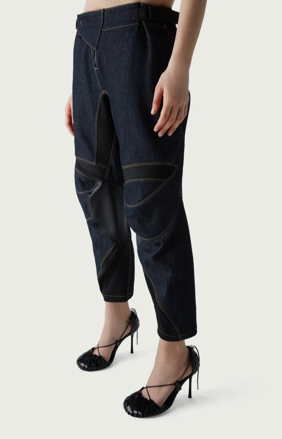 Denim Racing Trousers