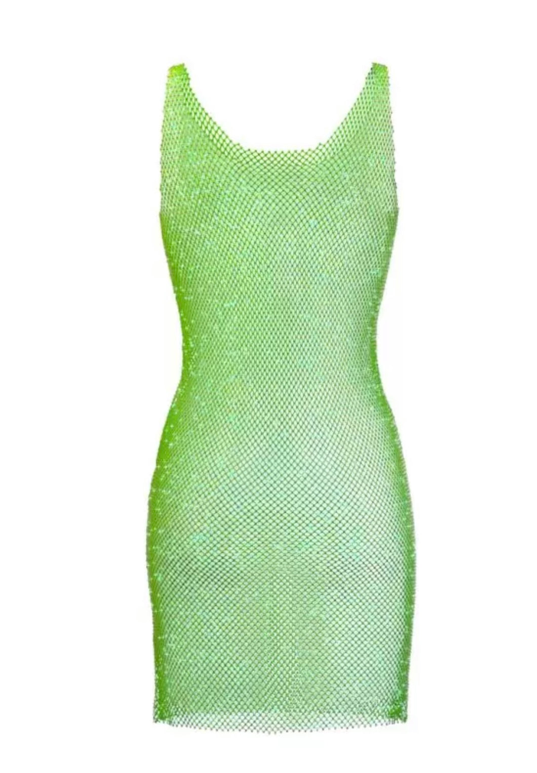 Lime Green Sydney Mini Dress