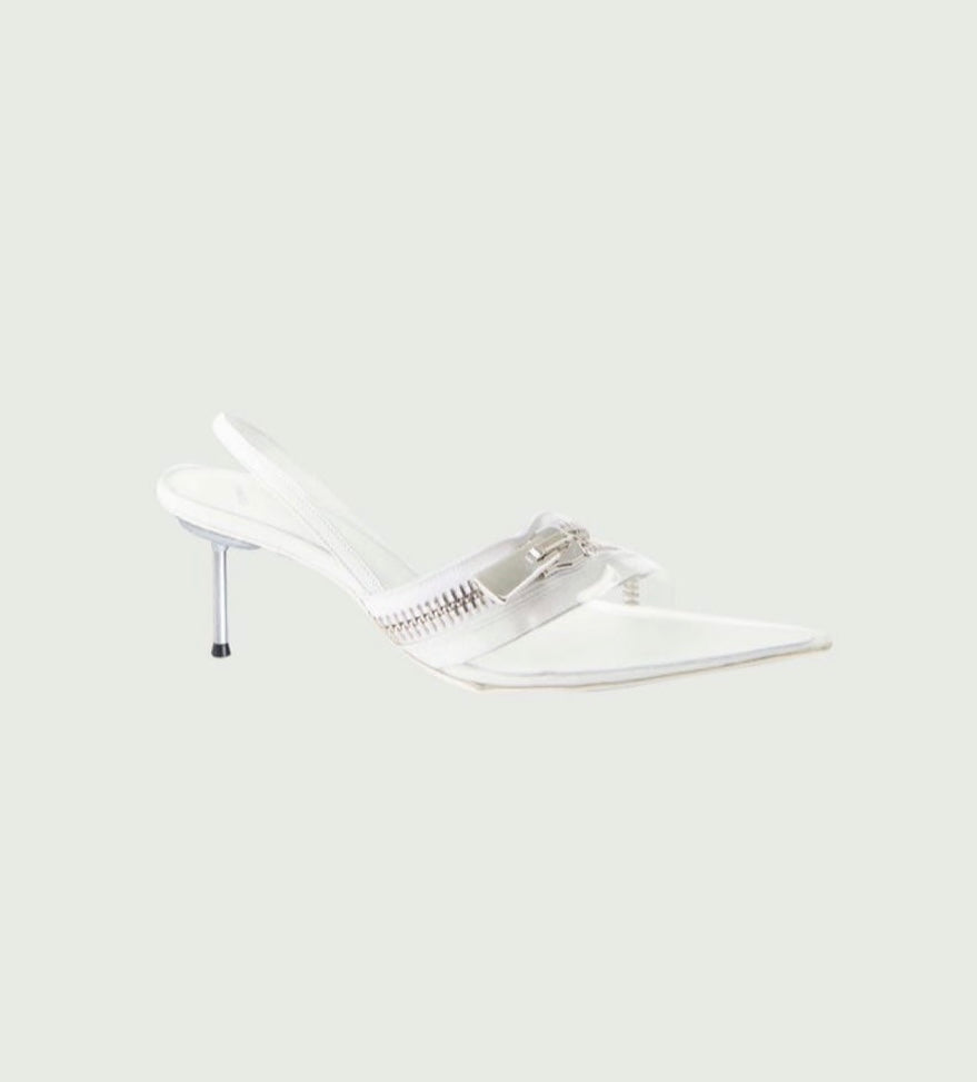 Clear Zip Stiletto