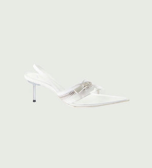 Clear Zip Stiletto