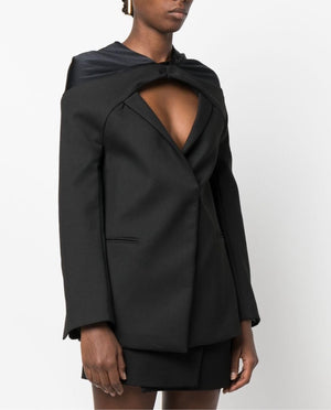 Cut out blazer dress