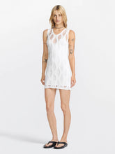 Load image into Gallery viewer, NET DISTRESSED MINI DRESS
